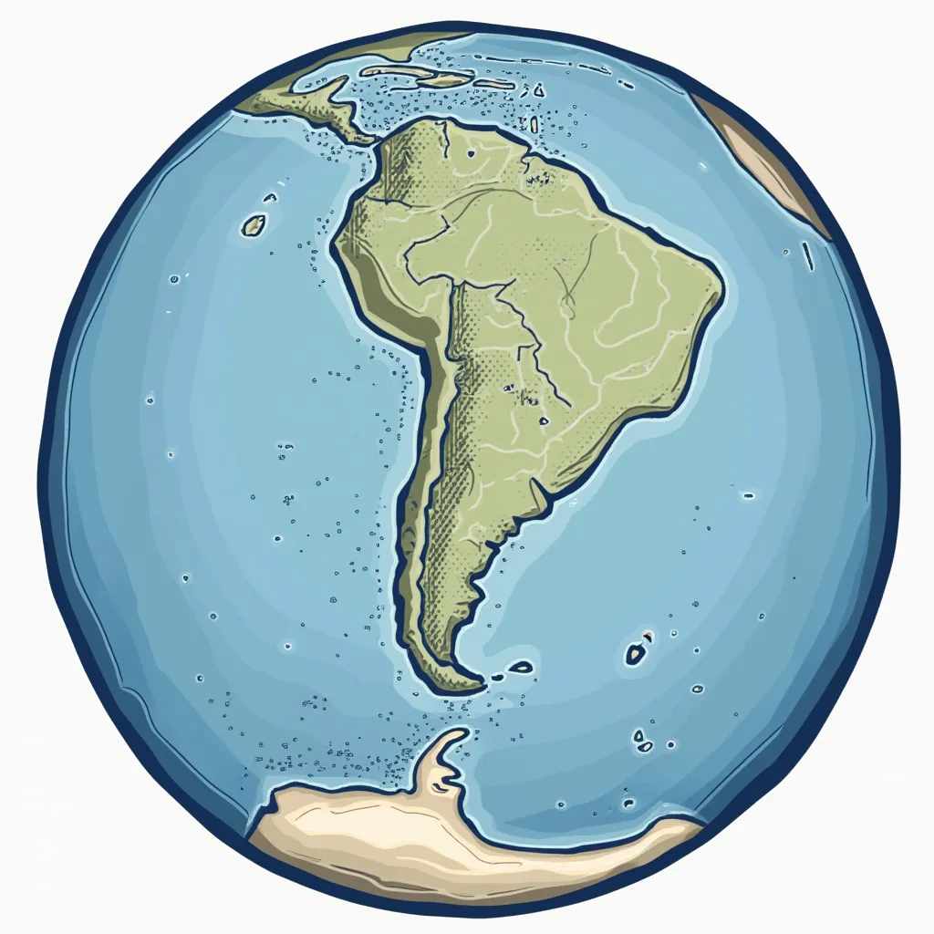 Icono de mapa de Argentina